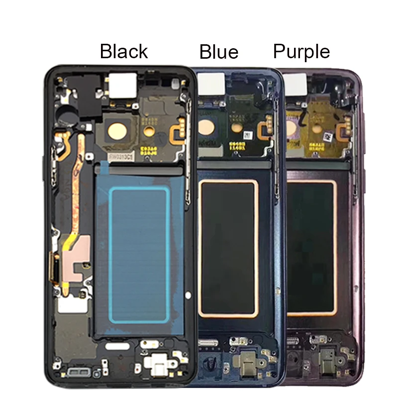Супер AMOLED дисплей для samsung S9 G9600 plus ЖК-дисплей G9650 965F дигитайзер сенсорный экран с