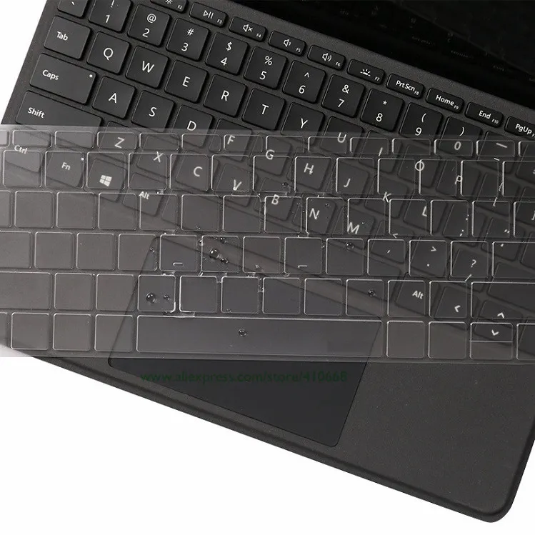 Ультратонкая защитная пленка из ТПУ для клавиатуры Microsoft Surface Go 10 дюйм чехол surface go