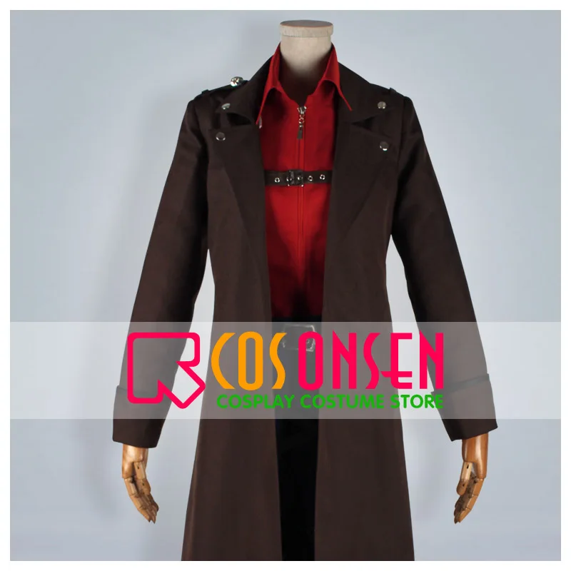 Костюм для косплея ONSEN атака на Титанов длинное пальто Леви из игры Крылья против