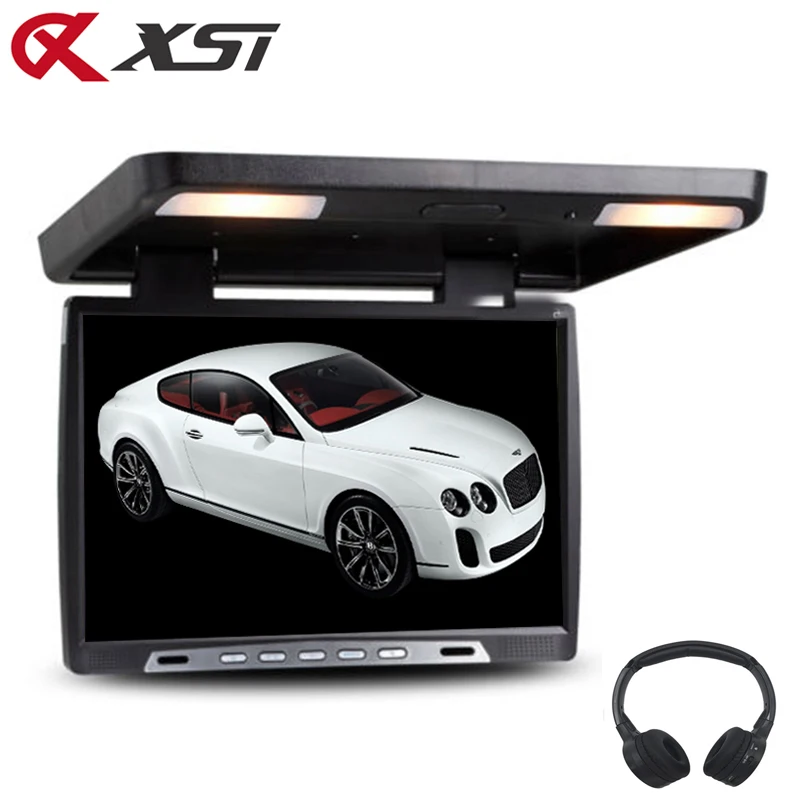 Автомобильный откидной экран XST 19 дюймов 1680x1050 TFT ЖК монитор крепление на крышу ИК