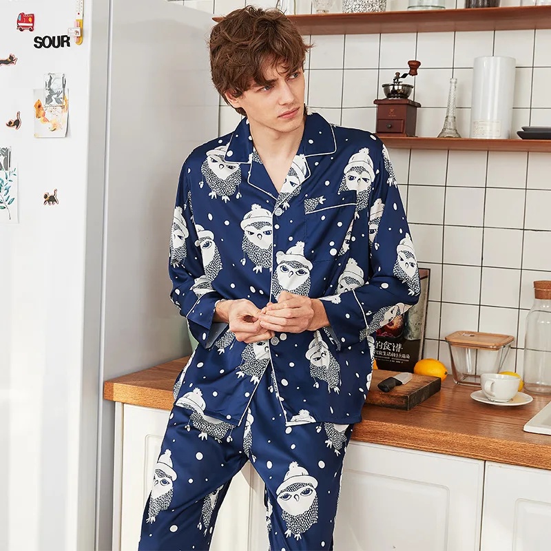 Новая весенняя Мужская рубашка брюки платье костюм банное комплекты одежды для