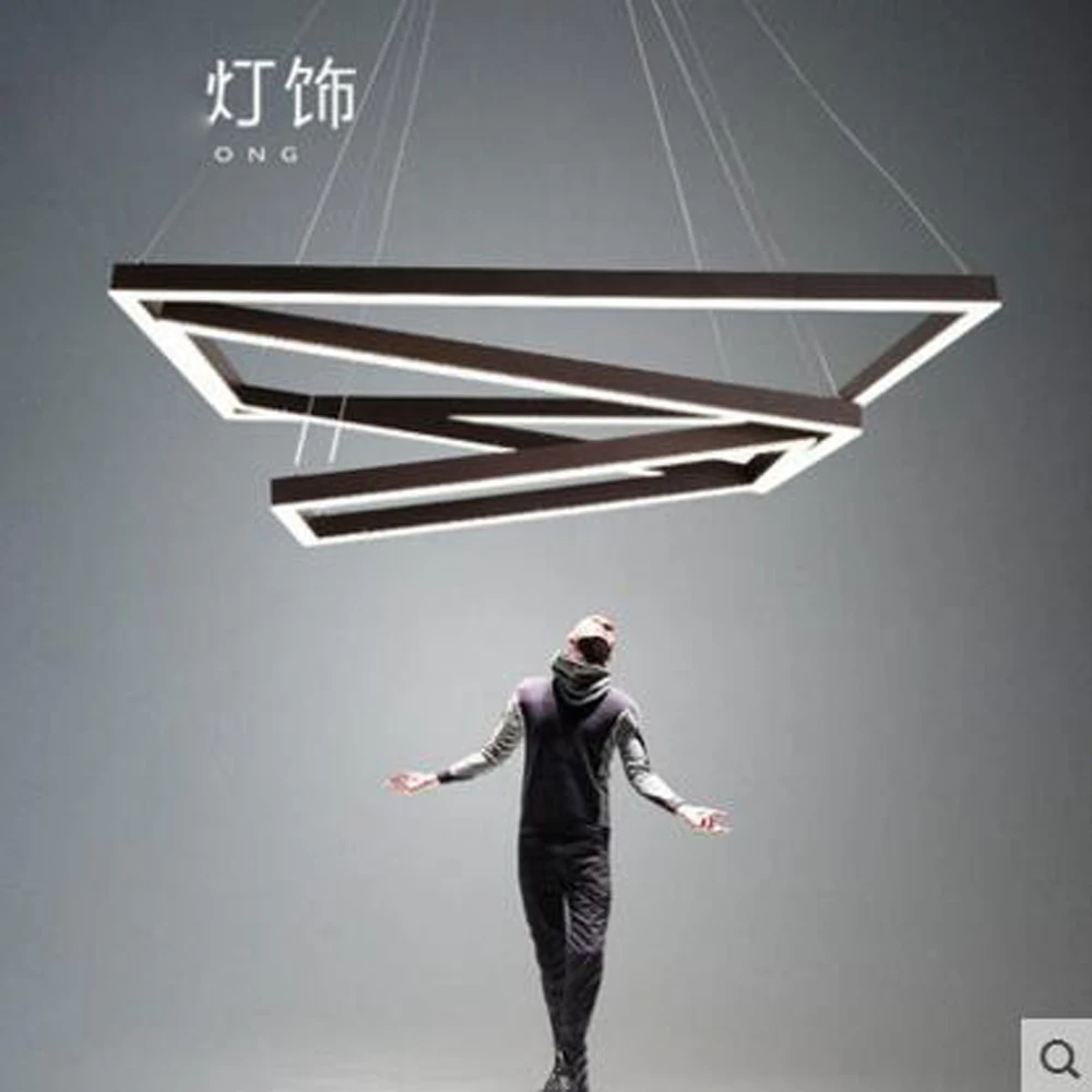 Креативная светодиодный ная люстра в стиле постмодерн Скандинавская лампа для