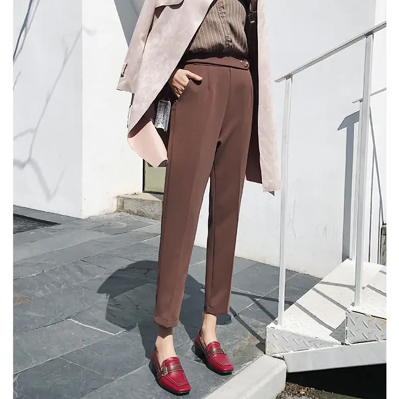 JUJULAND женские брюки осенние повседневные Высококачественные элегантные брюки новые осенние и зимние брюки 187