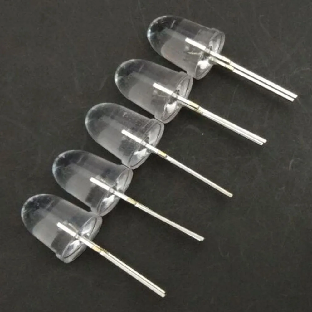 2 шт./лот 10 мм 0 5 Вт Высокая мощность инфракрасный диод ИК led длина волны 940nm