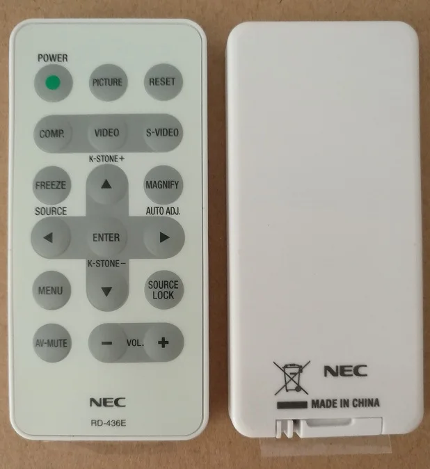 Оригинальный проектор с дистанционным управлением для проектора nec NP100 + NP115 NP200