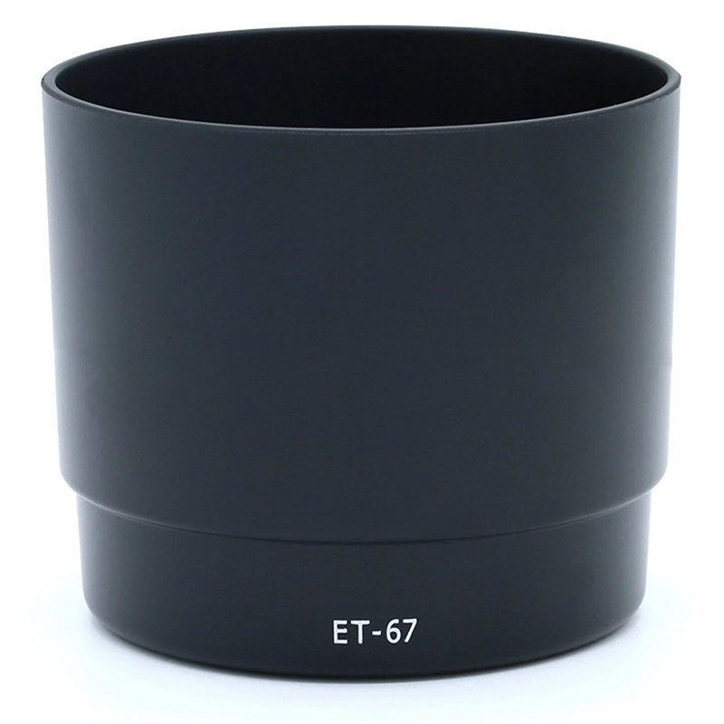 ET 67 ET67 бленда для объектива EF 100mm f/2 8 Macro USM объектив Bayonet с установленным