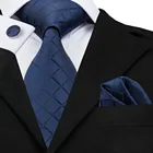 Деловой классический однотонный галстук в полоску