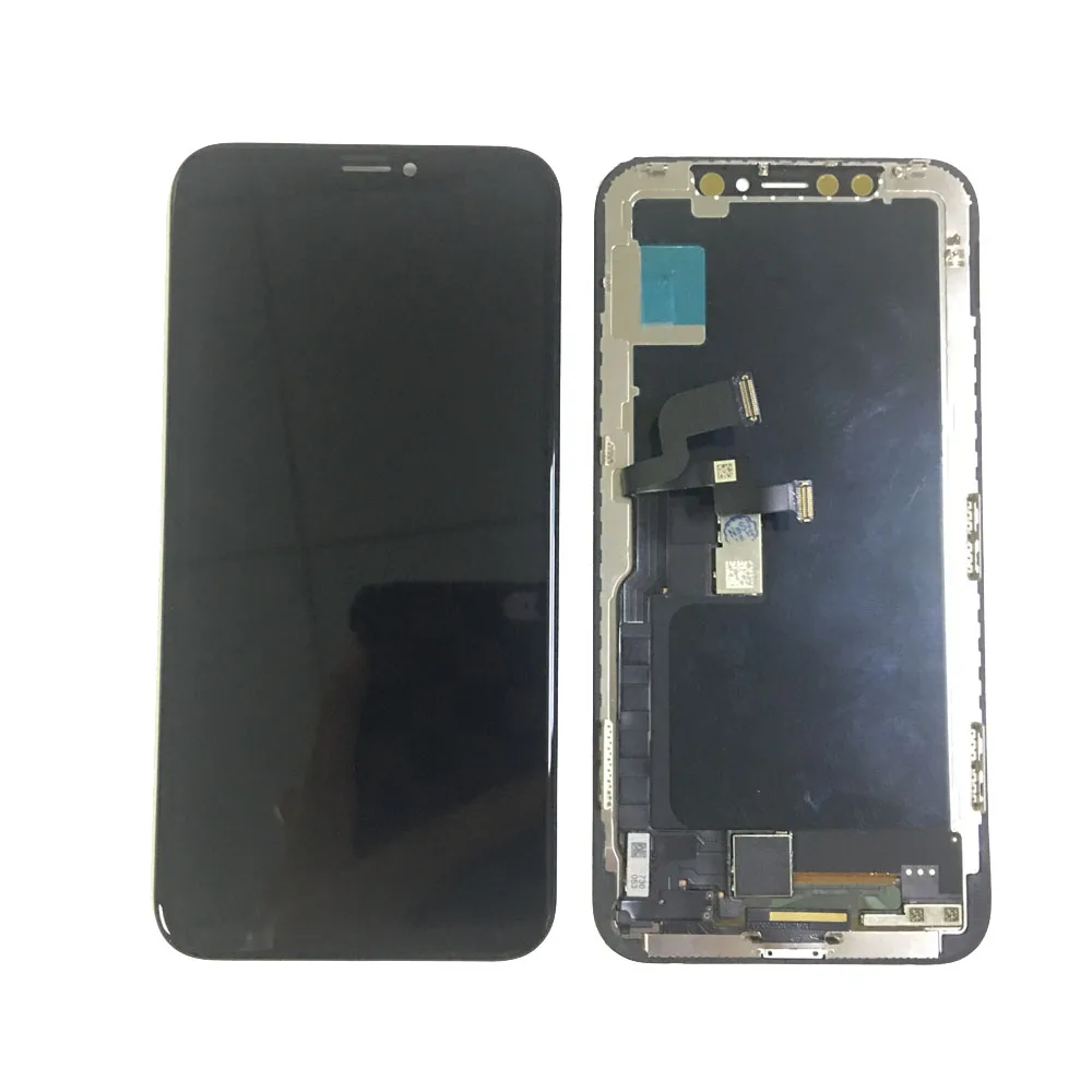 1:1 супер качество OLED/TFT для iPhone X ЖК-дисплей Замена сенсорного экрана с распознаванием лица части сборки 5,8 дюймов