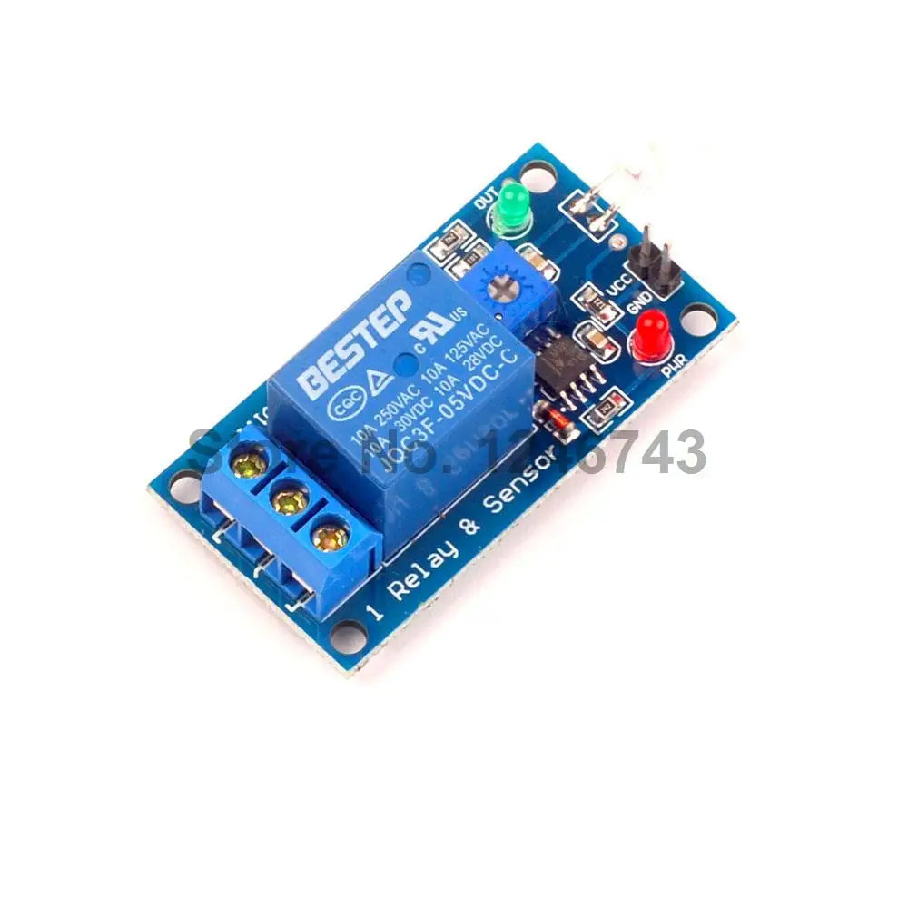 1 шт. светочувствительный релейный модуль 5 В сенсорный