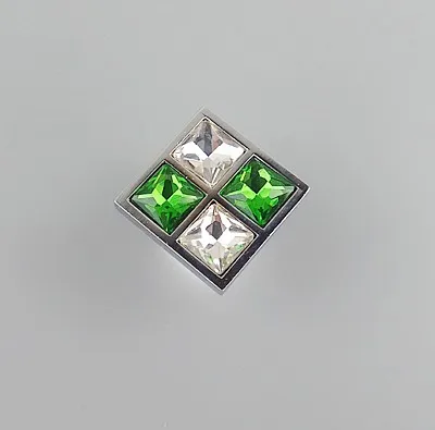 Dark green 0mm Супер блестящие хрустальные алмазные ручки мебель раздвижные двери выдвижной ящик шкаф кухонные шкафы шкаф комод ручки - Цвет: Dark green 0mm