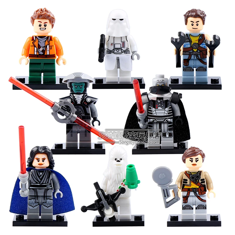 Строительные блоки 8 шт. Звездные войны джедаи затмение Дарт малгус|Блочные