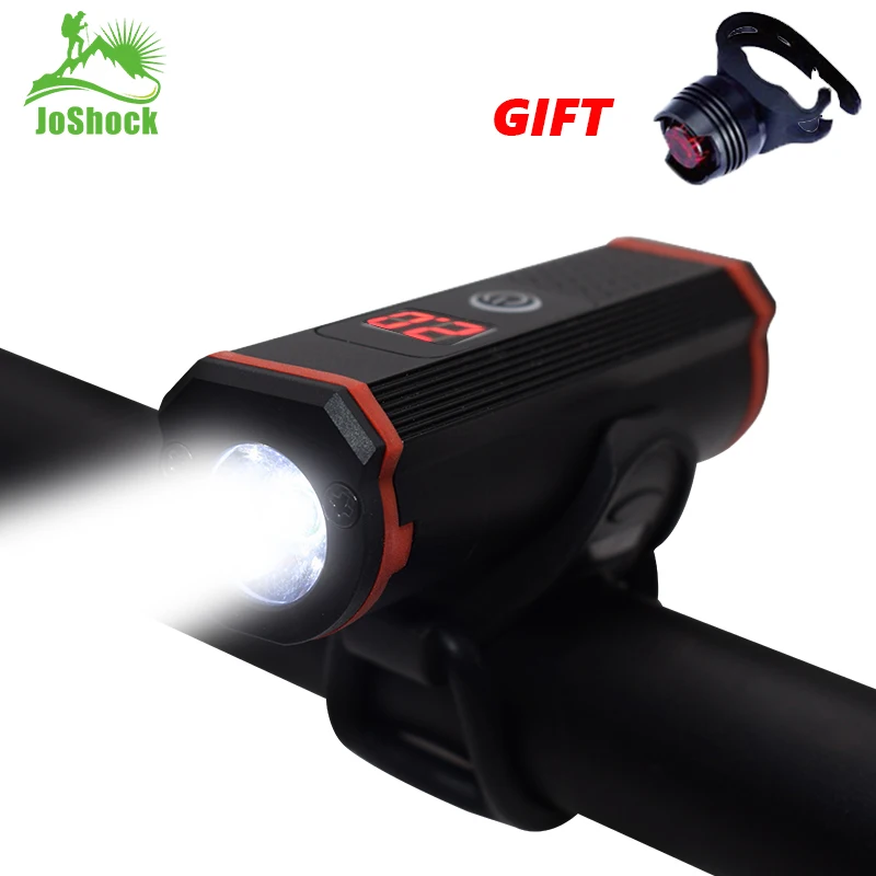 JOSHOCK Новый светодиодный велосипедный светильник горный велосипед Usb