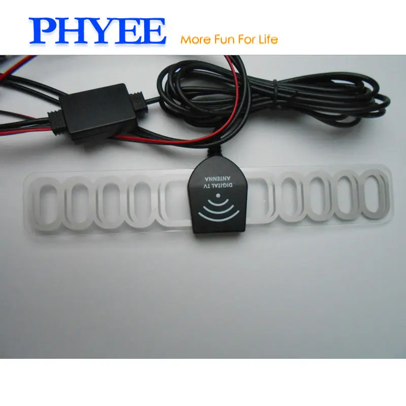 Автомобильная активная антенна аналоговый ТВ автоприемники RF & DC3.5 разъем