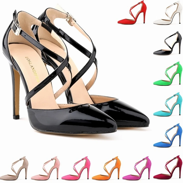 Patent Leather Fashion High Heels Suitable For The Party Leisure Work Etc Various Color Optional L152 | Обувь