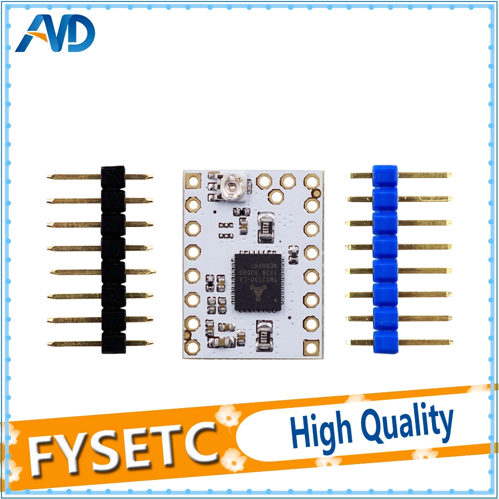 

1pc New TMC2130 V1.0 Stepping Motor Driver Stepstick Power Tube Built-in Driver Current 1.4A Peak Current 2.5A Replace TMC2100