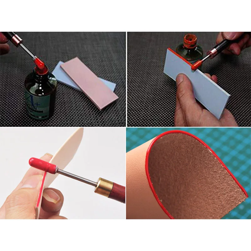 Новинка DIY инструмент для обработки кожи краями роликовая ручка кожаные