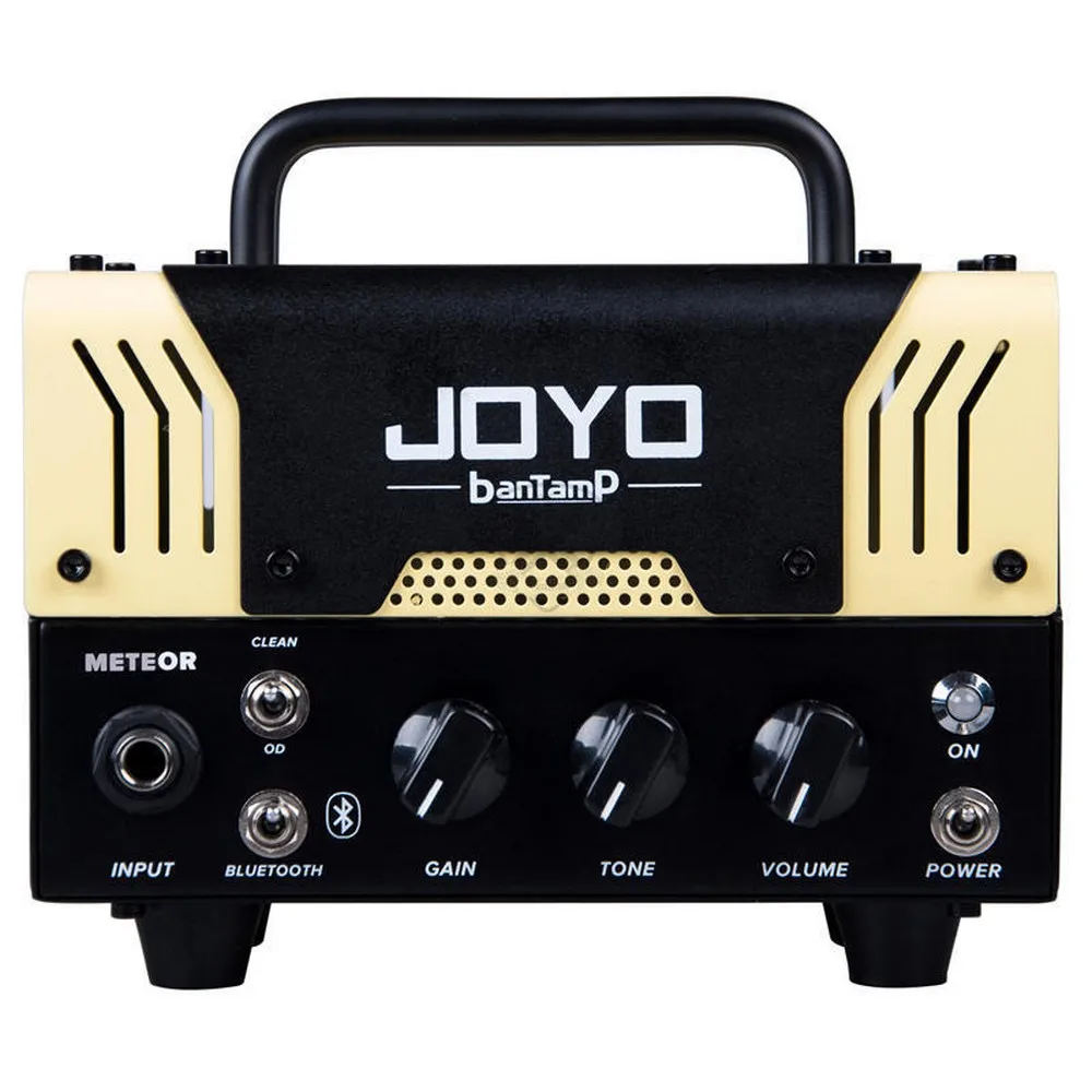 JOYO banTamP 20 Вт маленькие монстры Bluetooth Электрический усилитель бас гитара головка двухканальный предусилитель ламповый усилитель динамик - Цвет: METEOR Head
