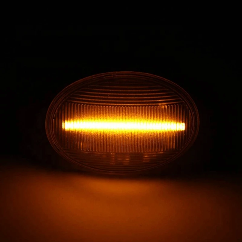 Автомобильный Светодиодный Боковой габаритный указатель поворота вспышка для Bmw