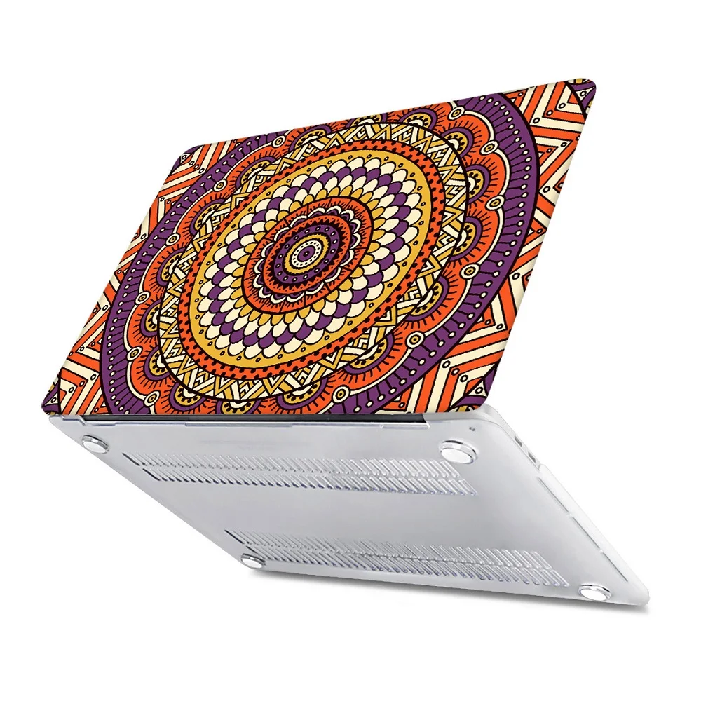 Чехол для ноутбука с цветочным принтом Мандала датура для MacBook Air 13 A1932/air 13 A1466 Pro 13,3 15 Touch Bar A2159 A1932