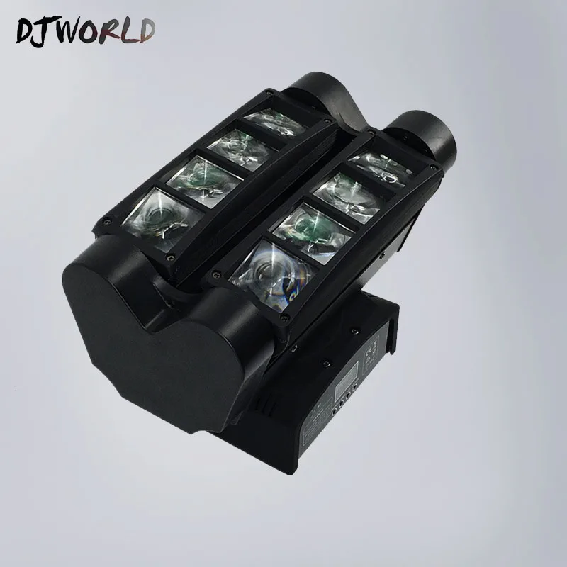 Миниатюрный светодиодный светильник с лучом паука 8x10 Вт RGBW сценическое