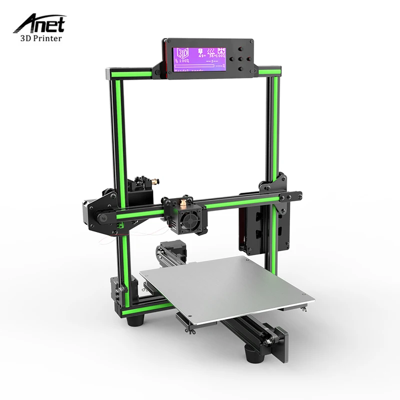 Набор 3D-принтеров Anet E2 легкая сборка Delta impresora 3d Reprap i3 набор для самостоятельной