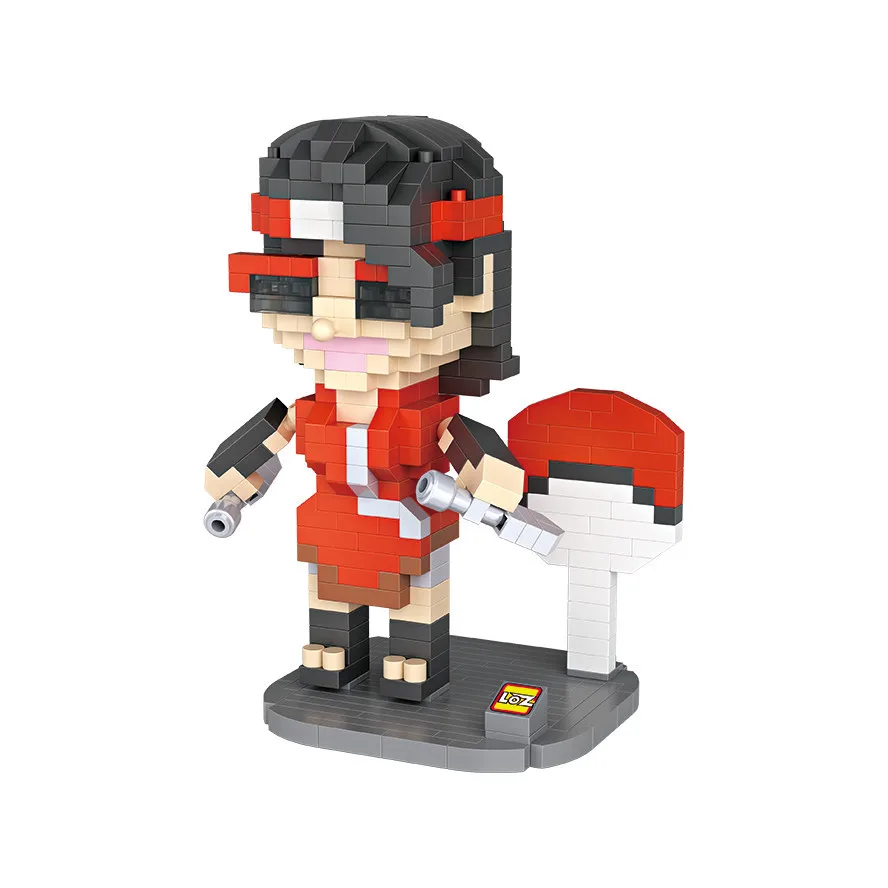 LOZ Diamond blocks мультфильм DIY строительные игрушки Наруто Модель персонажа торги