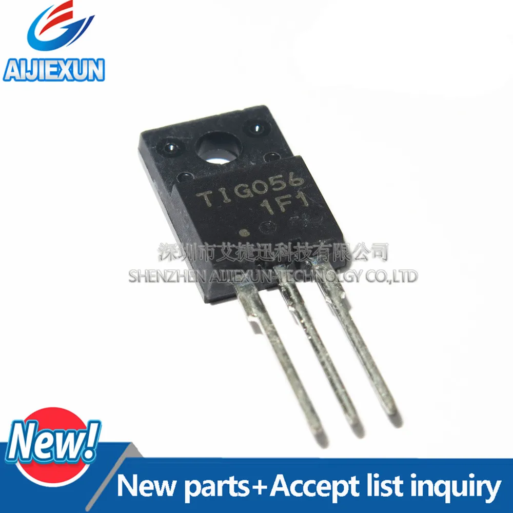 10 шт. TIG056BF igbtтранзистор TO-220F 400 В N-CHANNEL IGBT TO-220AB SC-67 TO-220FI (LS) 3 PIN в наличии 100% новый и