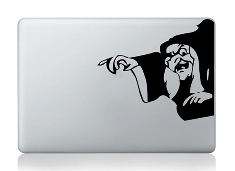 Черная частичная наклейка на ноутбук для Mac book Pro Air retina 13 15 11 дюймов, Виниловая наклейка на ноутбук для MAC book, чехол