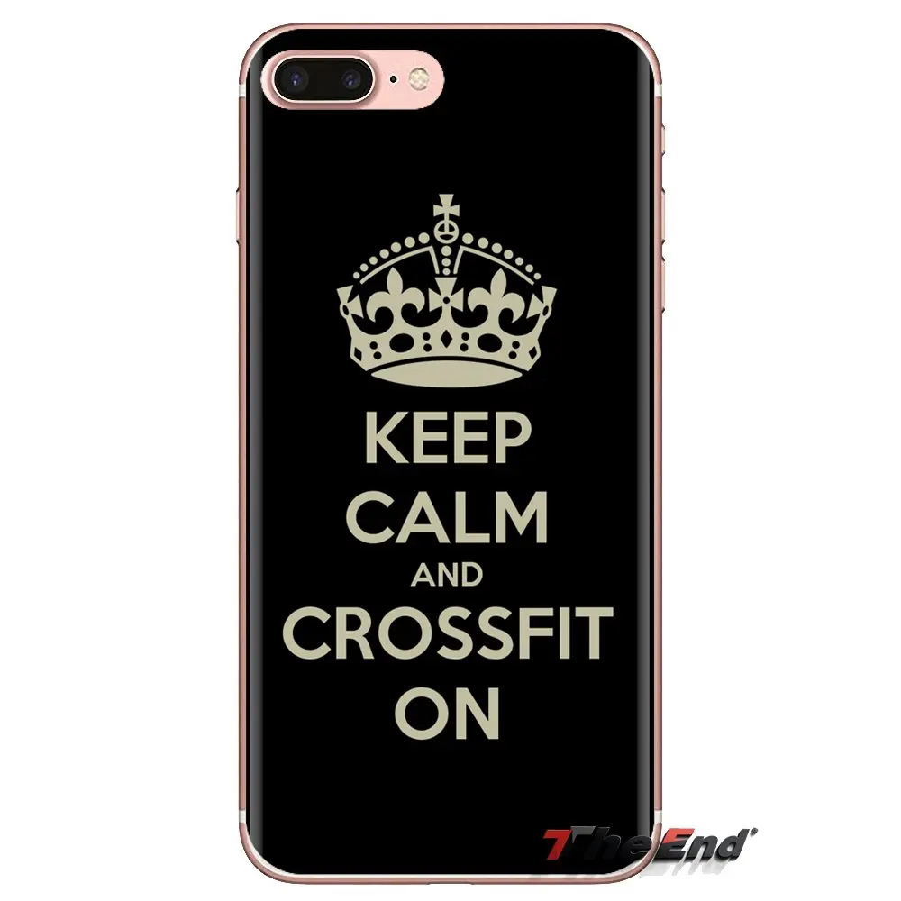 Чехол для мобильного телефона Keep Calm And Crossfit On Xiaomi Mi3 Samsung A10 A30 A40 A50 A60 A70 Galaxy S2 Note 2 Grand