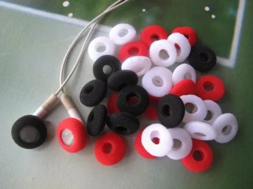 Promotions 3 Color Ear Tips Buds Replacement Soft Sponge Foam Eartips earbuds For 15mm Earphone 200PCS /lot | Электроника
