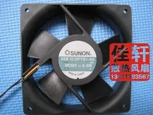 Хорошее качество SUNON 12 см охлаждающий вентилятор 5 4 Вт KDE1212PTB1-6A | Компьютеры и офис