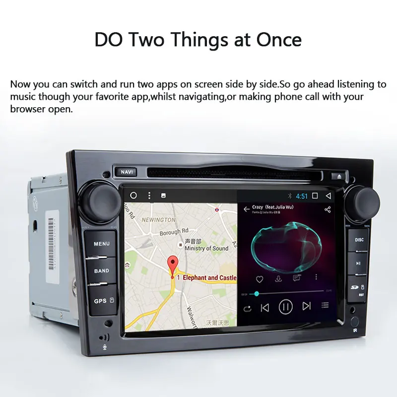 Xonrich 2 Din Android 8 1 автомобильный dvd плеер для Opel Astra H GJ Vectra C Zafira B Corsa D Meriva Vivaro AntaraGPS