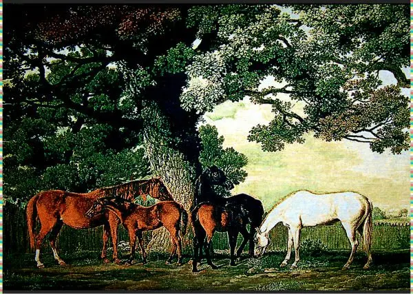 Бесплатная доставка всемирно известное художественное изображение тканевое