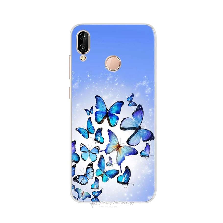 Чехол для Huawei P20 Lite силиконовый чехол Nova 3E мягкий защиты телефона бампер |