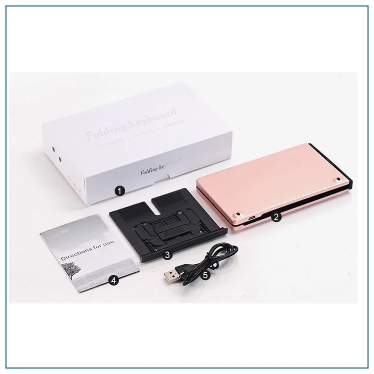 Беспроводная Bluetooth клавиатура ультра тонкая алюминиевая для IOS Android Tablet PC Windows IPad