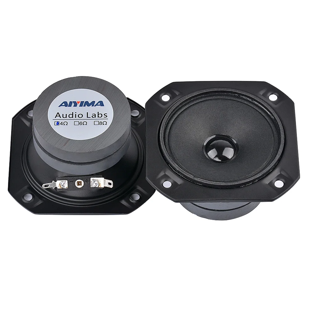 AIYIMA 2 шт. мини аудио портативные колонки 4Ohm 15 Вт полный диапазон Altavoz динамик