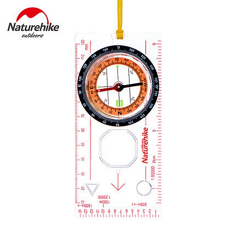 

NatureHike Camping Directional Cross-country Race Hiking Special Compass Baseplate Ruler Map Scale Compass Equipment Bussola