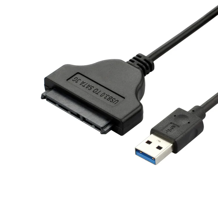 Кабель переходник с USB 3 0 на Sata кабель 7 + 15P для подключения 2 5 дюйма IDE HD корпусом из