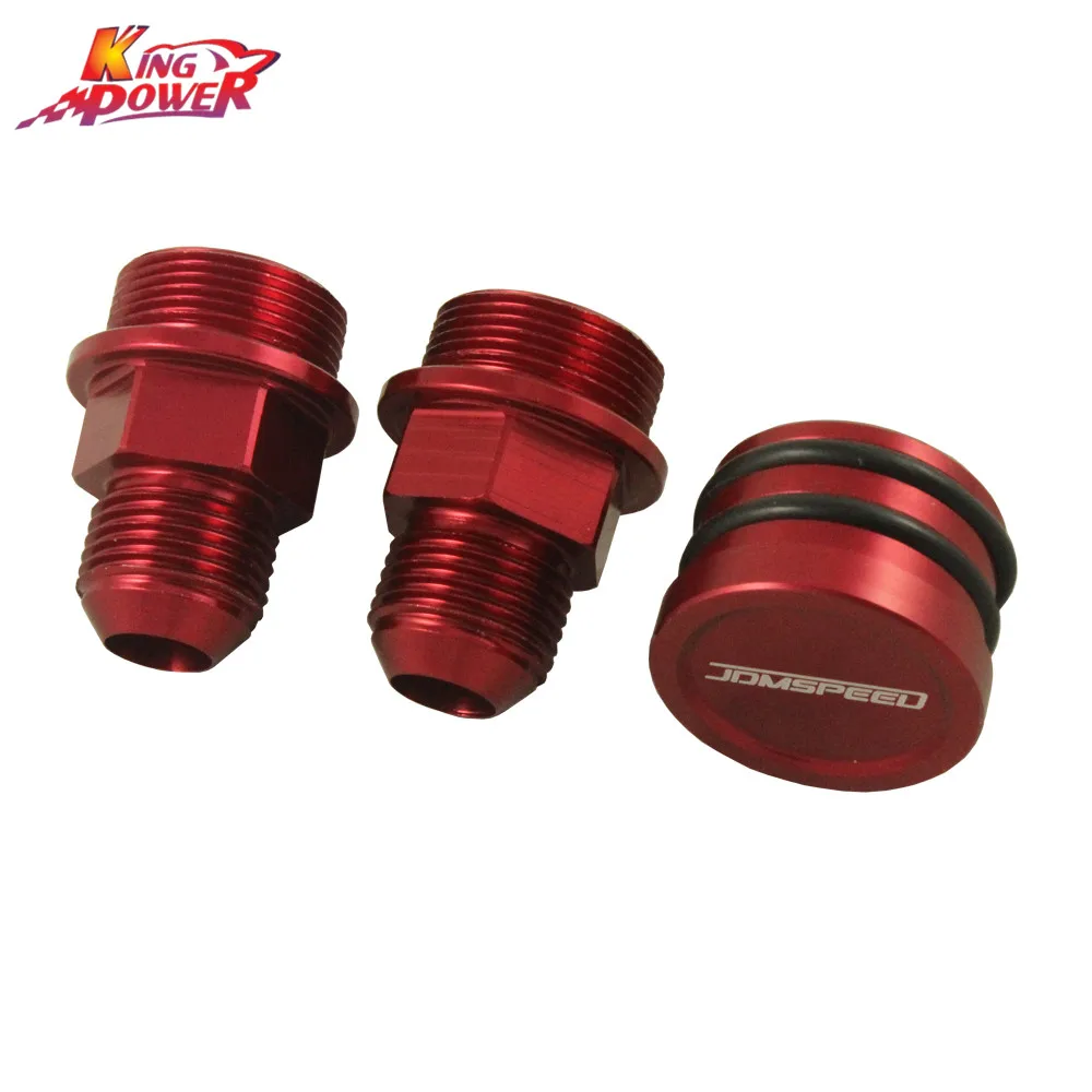 KP-Бесплатная доставка-красный задний блок передних фитингов и вилок для Honda Acura B