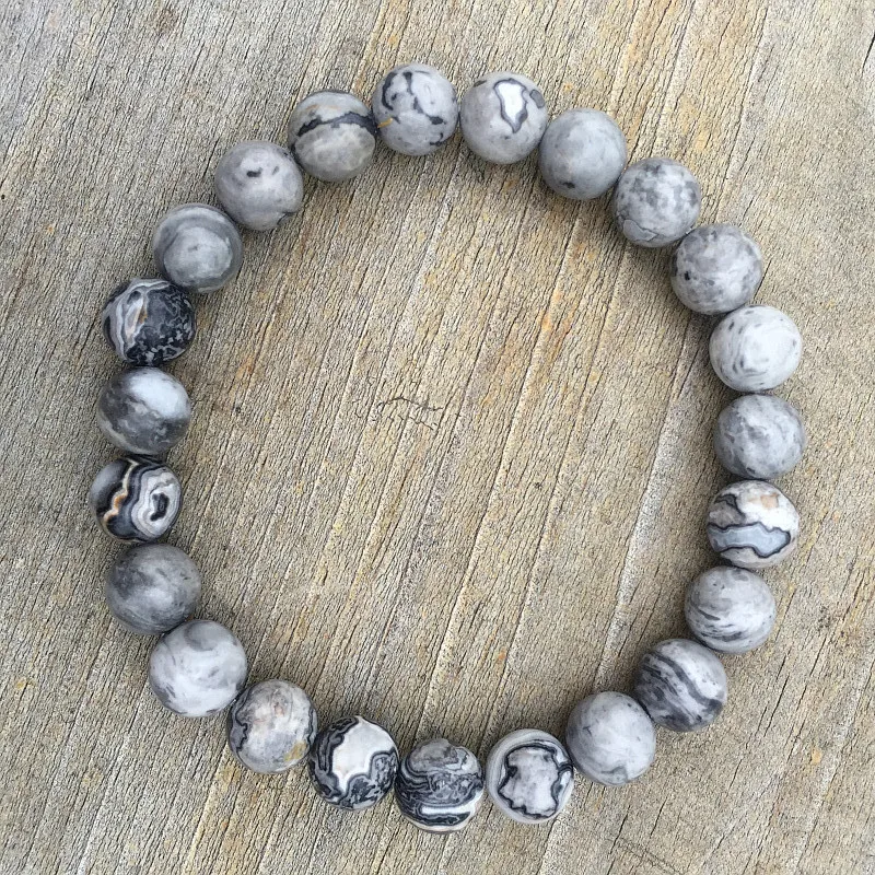 Mcllroy бусины браслет для мужчин ручной работы натуральный камень тигровый глаз