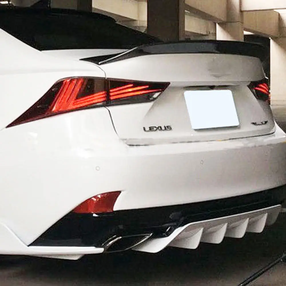 Автомобильный спойлер из углеродного волокна для lexus IS 200t 250 350 2014 2019|Спойлеры и