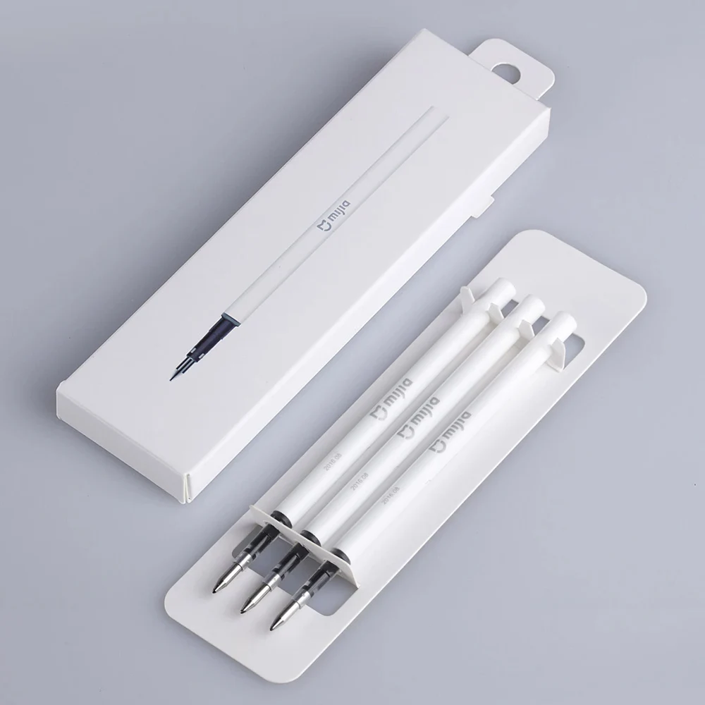 Шариковая ручка Xiaomi Mijia Sign P E N 0 5 мм Швейцарский черный стержень Mi 9 PREME Плавная для