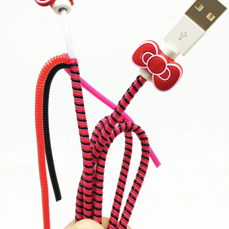 ISKAS Protection For Charging Wire Cable Protector Charge Usb Wires Data Line Cord New | Электроника