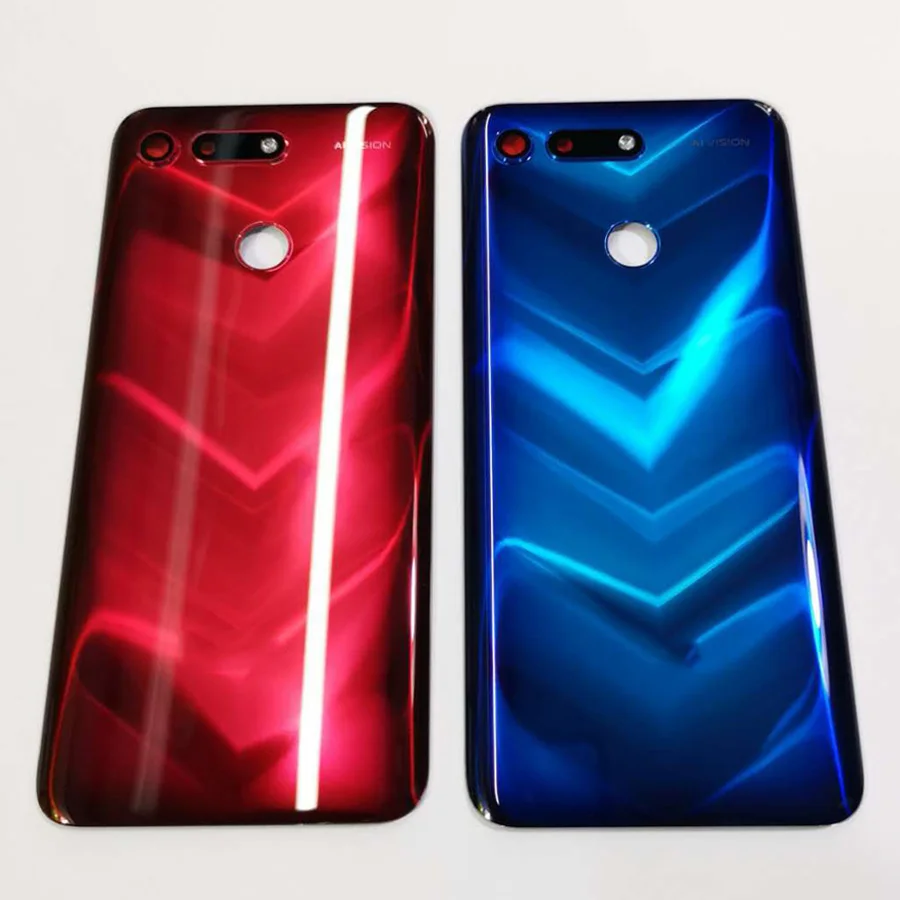 Для huawei Honor V20 view 20 задняя крышка корпуса батарейного отсека чехол Крышка батарейного отсека запасные части с клеем