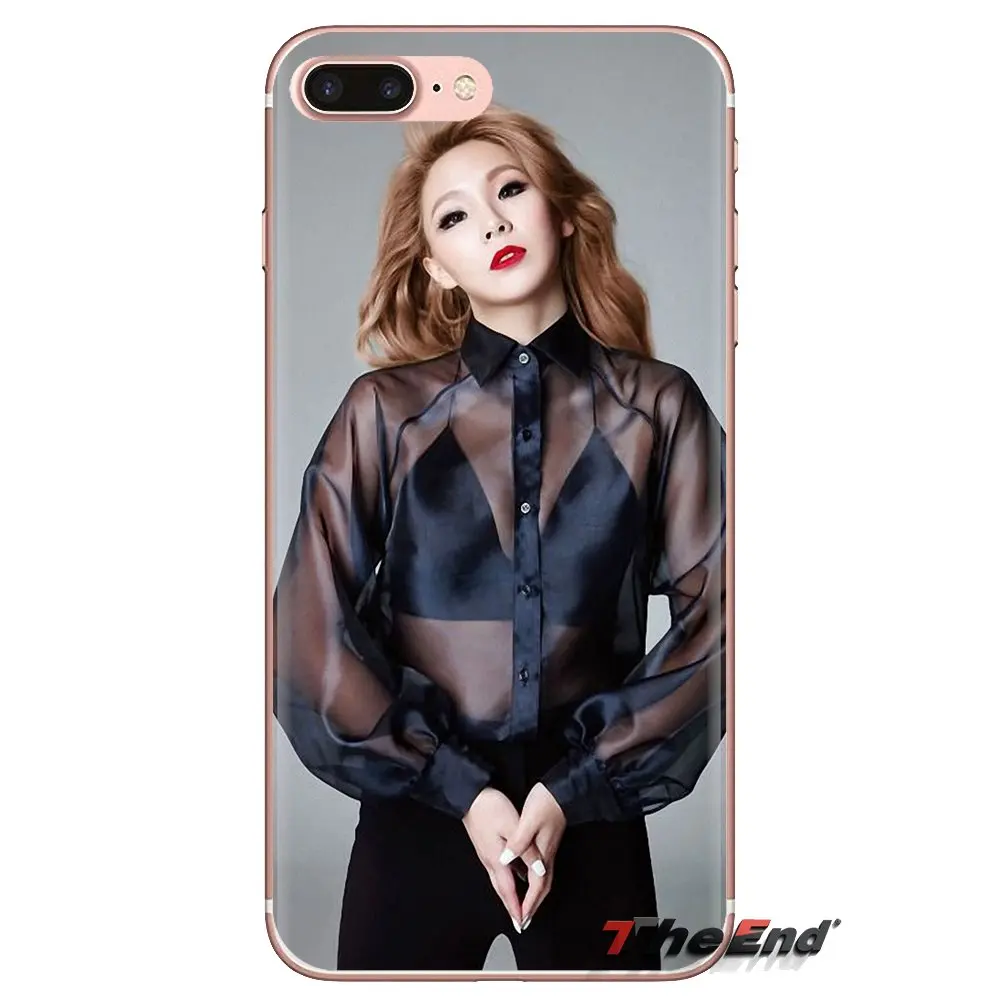 Прозрачный мягкий ТПУ чехол для Xiaomi Redmi 4A S2 Note 3 3S 4 4X 5 Plus 6 7 6A Pro Pocophone F1 2NE1 Lee Chae-rin