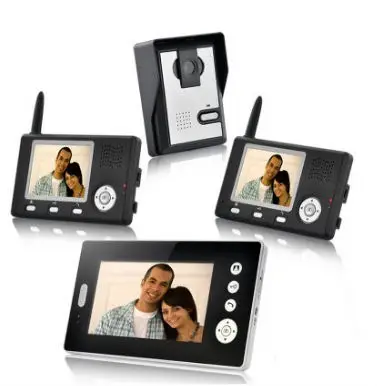 Yobangsecurity Беспроводной видео-телефон двери Дверные звонки домофон видео Системы с