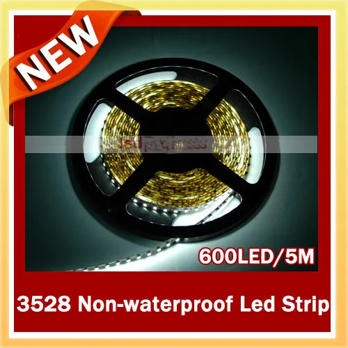 Daohe 5 метров СВЕТОДИОДНАЯ лента SMD 3528 60LED/M светодиодная Гибкая полоса 300 LED RGB не
