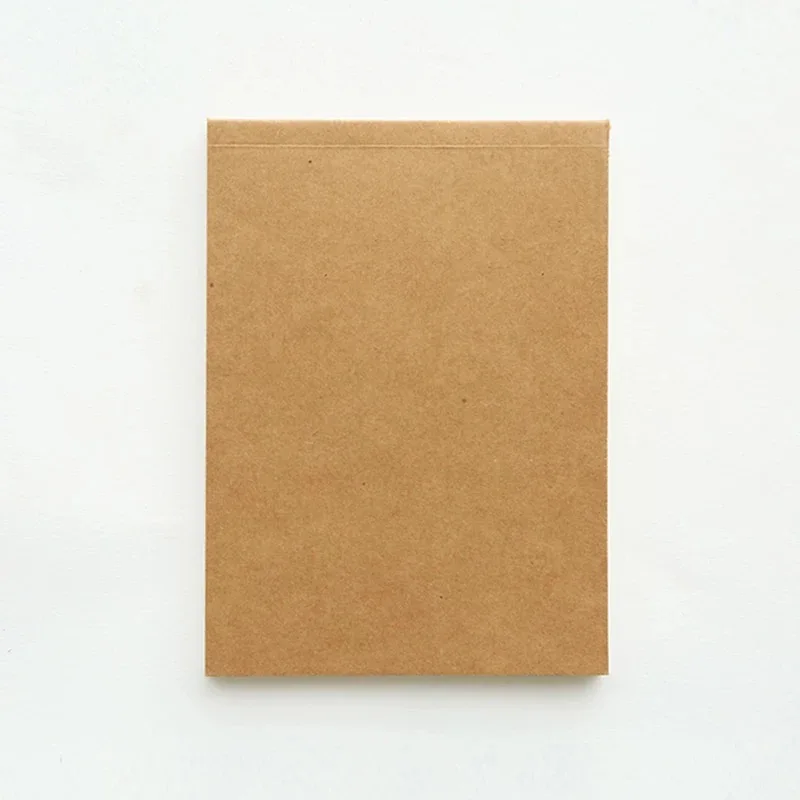 M 32K Сплошной цвет крафт-Обложка scribblers пустой блокнот эскиз книга caderno escolar грубая не книга scribbing блокнот sketchbooks - Цвет: M 32K