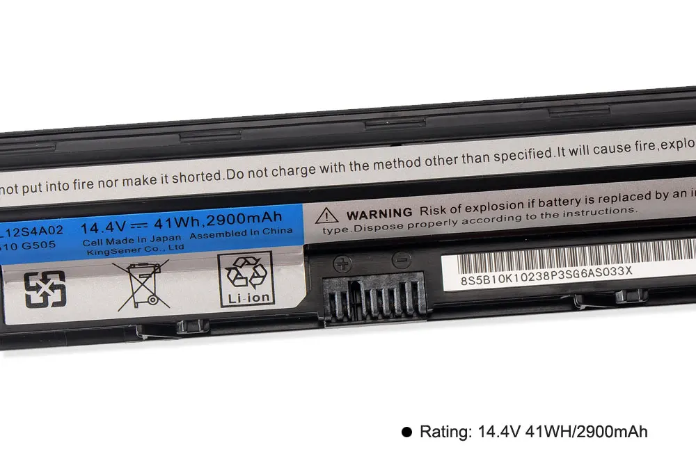KingSener L12S4E01 ноутбук Батарея для lenovo Z40 Z50 G40-45 G50-30 G50-70 G50-75 G50-80 G400S G500S L12M4E01 L12M4A02 L12S4A02