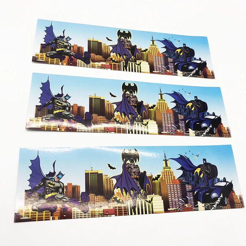 6 шт./упак. этикетки на бутылки с водой Бэтменом наклейки декоративные | Дом и сад